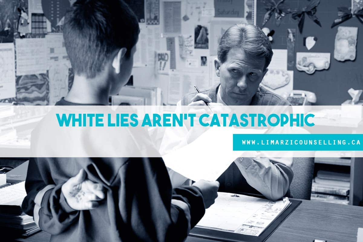 White lies arent catastrophic