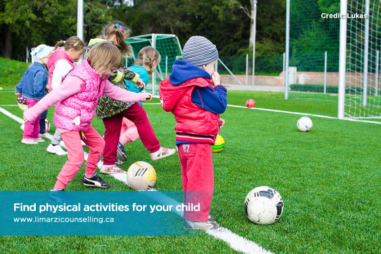 Find physical activities for your child
