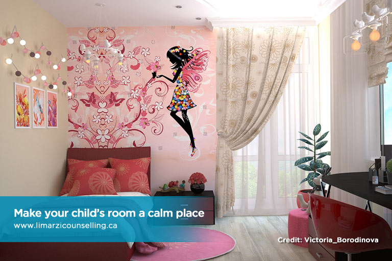 Make your child’s room a calm place