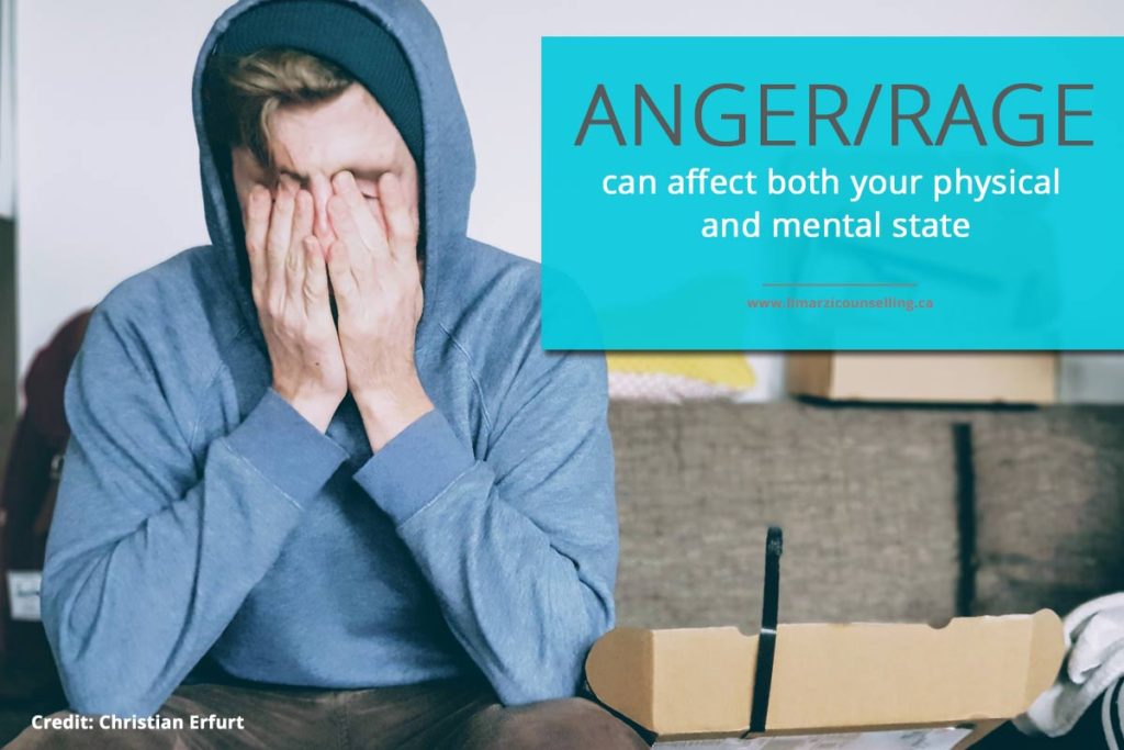 Anger/rage can affect both your physical and mental state
