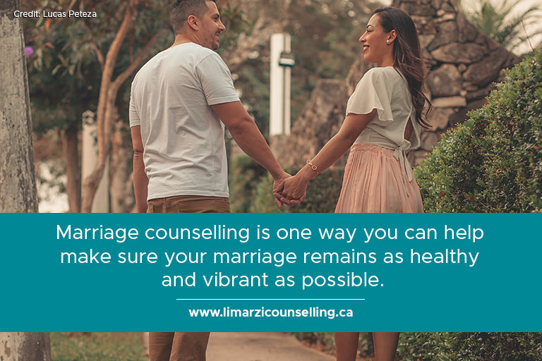 Marriage counselling is one way you can help make sure your marriage